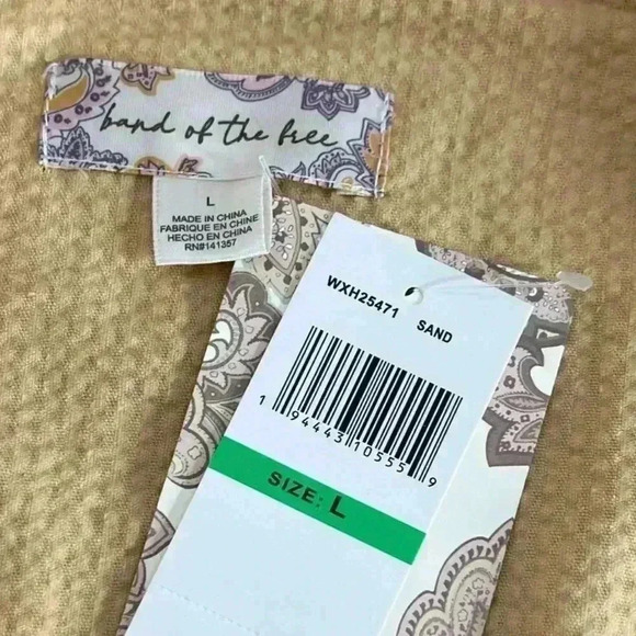 Band Of The Free Other Side Corduroy Jacket in Sand, Size Large. NWT! - Picture 13 of 15